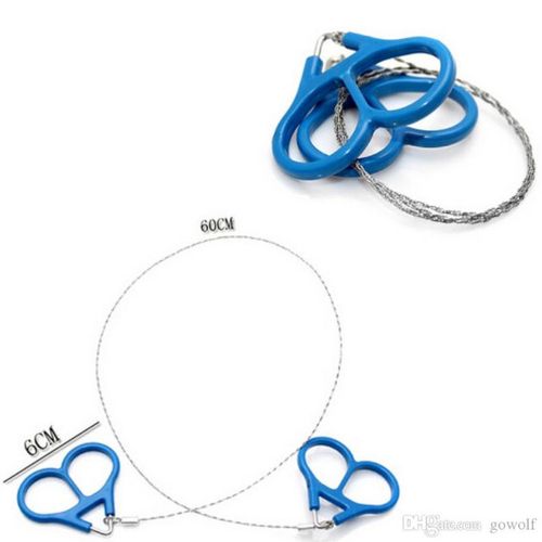 WIRE SAW + Loop Handle Commando STAINLESS STEEL SURVIVAL EDC EMERGENCY BUSHCRAFT — image 6