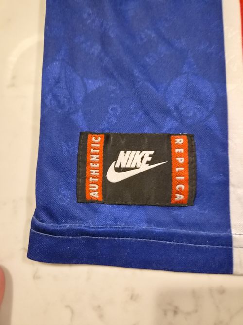 Original Nike Paris Saint-Germain PSG Home Shirt LB Football 1995 — image 2