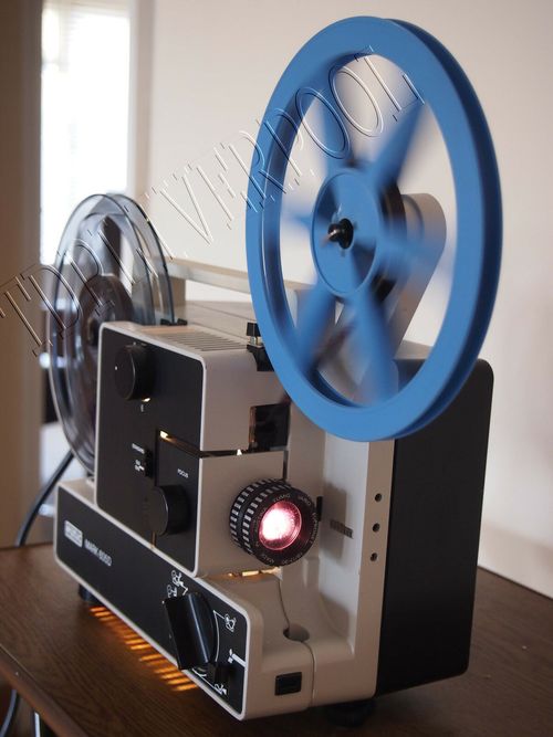 EUMIG 605D SUPER 8 STD 8 CINE MOVIE FILM PROJECTOR FULLY SERVICED — image 2