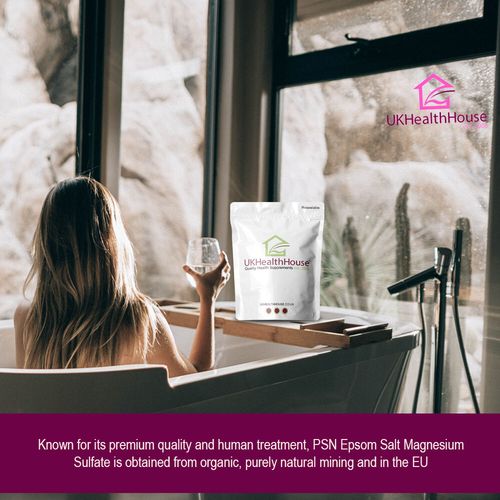 EPSOM SALT | Bag | Pharmaceutical/Food Grade, BP, FCC, 100% Pure - Bath Salt UK — image 4