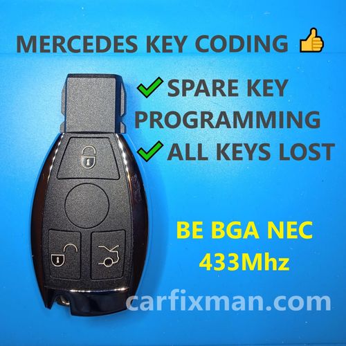 MERCEDES KEY PROGRAMMING ✔️ SPARE KEY ✔️ ALL KEYS LOST — image 1