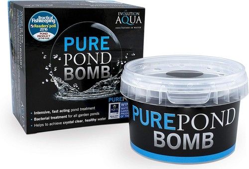 EVOLUTION AQUA PURE POND BOMB CLEANING TREATMENT CLEAR HEALTHY FISH POND WATER