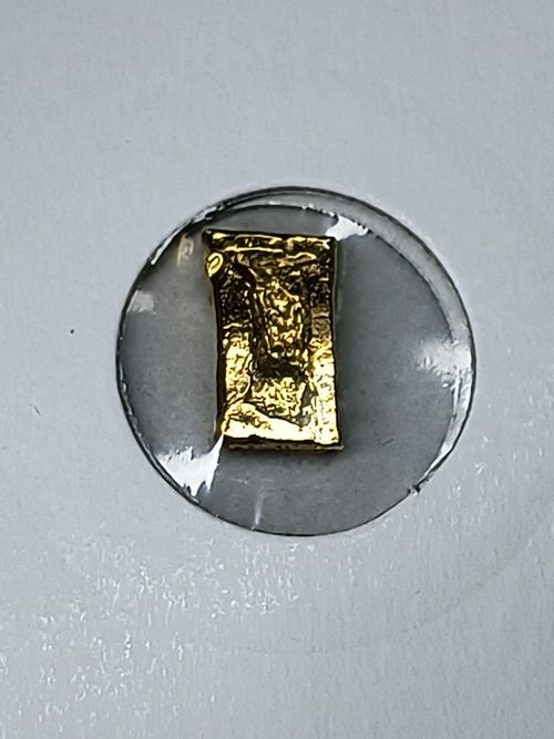 3 Gram Solid 24ct Gold Bar 999.9 Pure Fine Bullion AU Nugget Stamped '999' '3G' — image 2