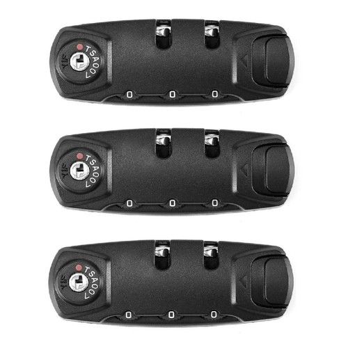 3 Digit Combination Padlock Luggage Suitcase Travel Bag Secure Code Lock TSA007