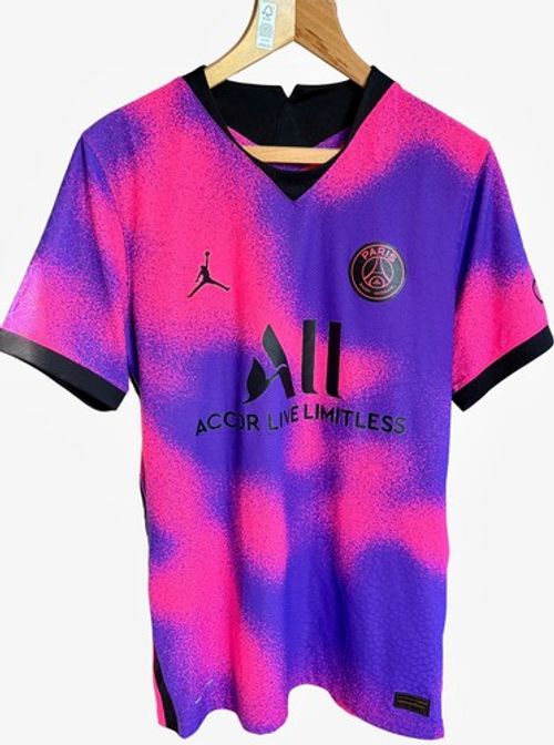 PSG 20/21 4th Kit Jordan ADV Match Authentic Shirt Men's L Vapourknit Hyper Pink