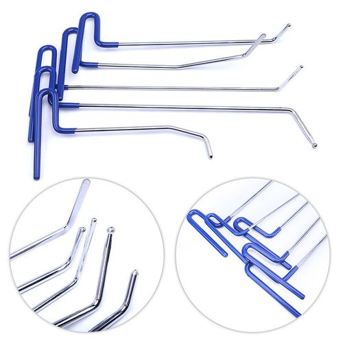 10PCS PDR Car Dent Puller Stainless Steel Rod Paintless Repair Hail Removal Tool — image 11