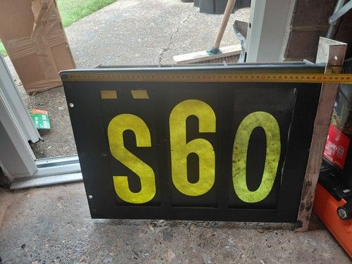 Bus Route Number Display Sign