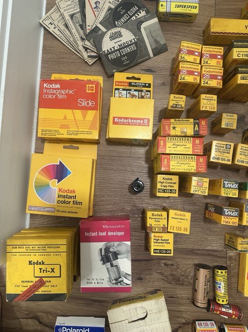 RARE VINTAGE FILM LOT, SEVERAL VINTAGE KODAK FILMS, EXP 40s, 50s, 60s, 70s, 80s — image 11