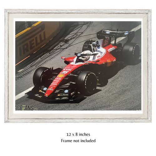 Charles Leclerc Hand Signed Ferrari Car Racing F1 Photo Autograph + PSA & COA