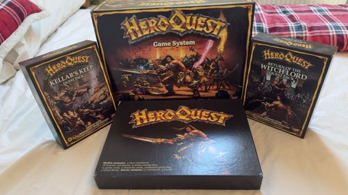 Hero Quest Game System with Witch Lord and Kellar’s Keep Expansion — image 1