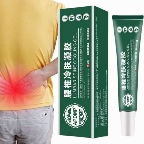 Lumbar Spine Gel Cold Compress Herbal 20g Pain Relief Back Support Natural UK