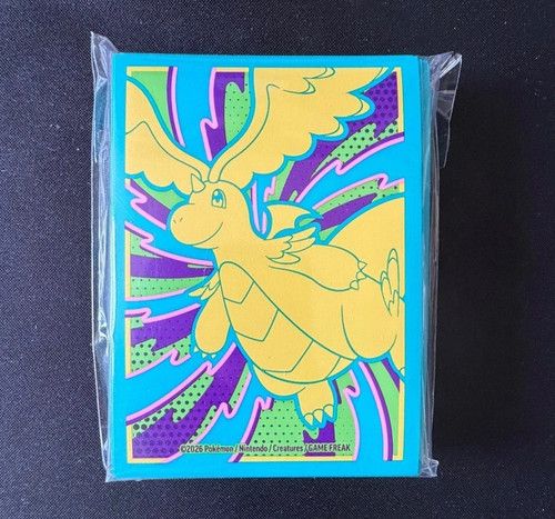 Pokemon TCG Ascended Heroes ETB Exclusive Card Sleeves x65 Mega Dragonite