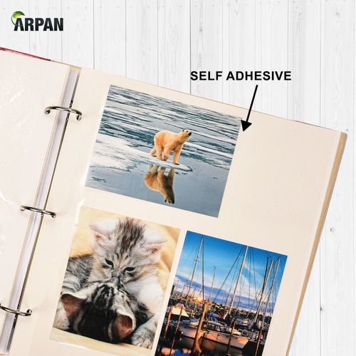 ARPAN XL Self-Adhesive Photo Album 3-Ring Binder 20 Sheets 40 Sides - Pack of 2 — image 7