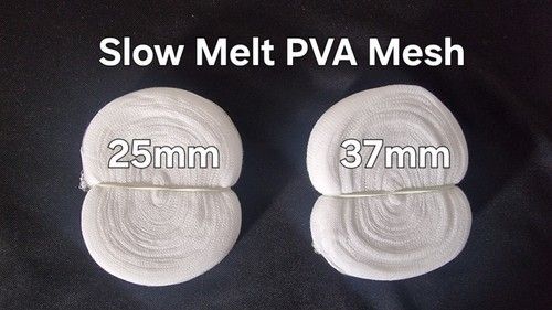 PVA Slow Melt Mesh Refill 25mm Narrow & 37mm Wide 20M 40M 60M  100M