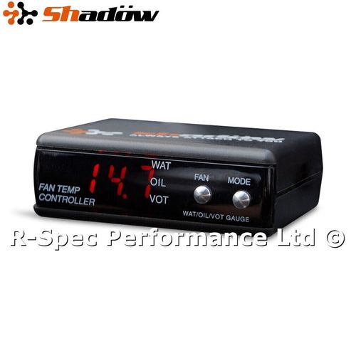 Cooling Fan Temperature Controller Display Engine Radiator Water Oil Temp 12v — image 4