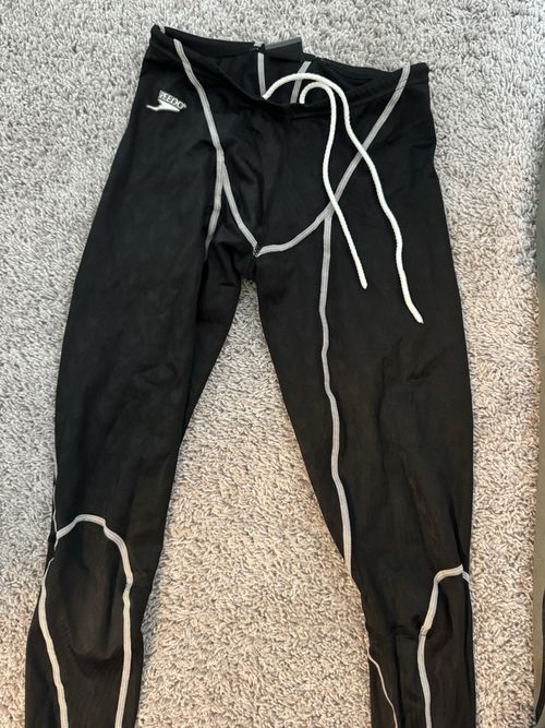 Lot of 3 Vintage Speedo Fastskin Legskins Men's Size 30 Leg Skins Pre-FINA Ban — image 3