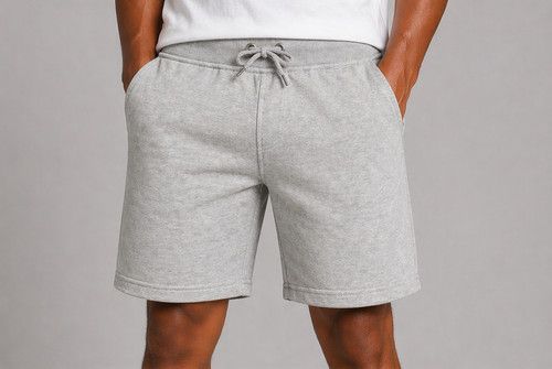 Mens Shorts Boys Joggers Running Zip Pockets Gym Jogging Jersey Drawstring New