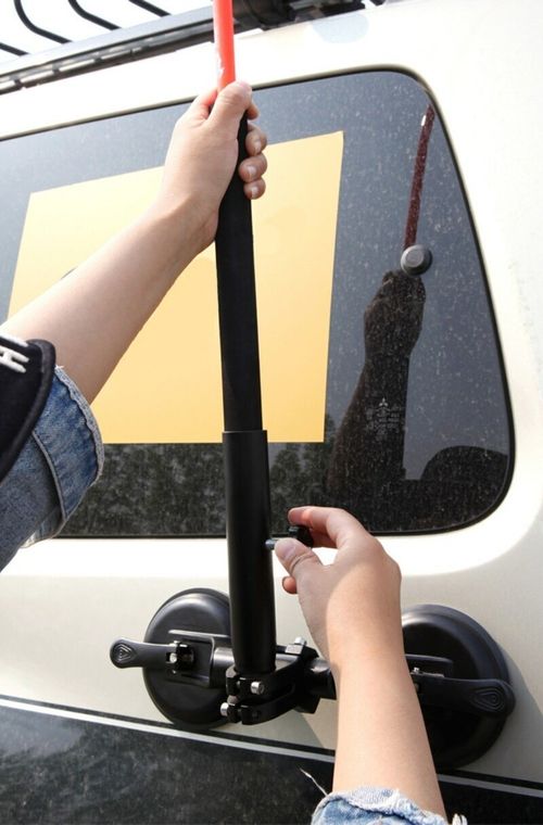 Universal Flag Pole Mount Suction Cup Car 4x4 No Drill Holder Off Road UK NEW — image 3
