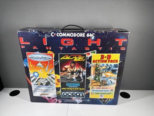 Commodore 64C Light Fantastic Boxed Datasette & Games , Tested Working   — image 7