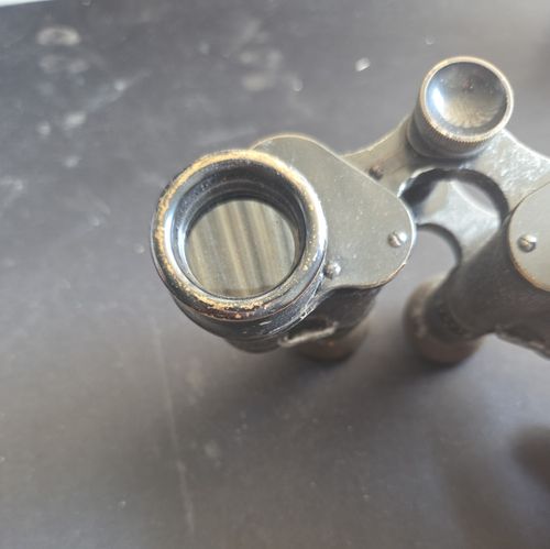 Vintage Carl Zeiss Jena D.F. 6x WWI Military Binoculars – c.1916–1917 — image 4