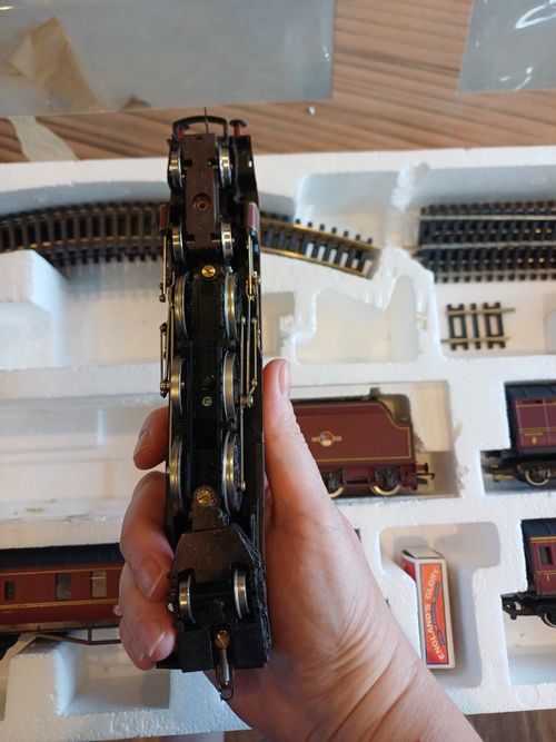 Hornby R758 Night Mail Express Train Set OO Gauge Boxed INCOMPLETE REF BD — image 9