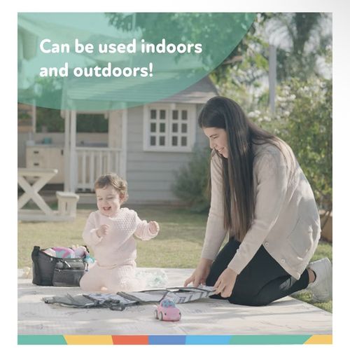 Nuby Foldable Reversible Play Mat - Easy Clean | Reversible | Waterproof — image 6