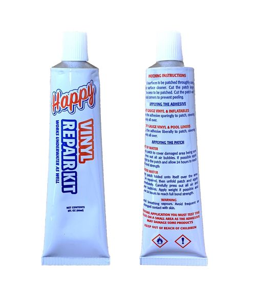 Happy Hot Tubs Vinyl Repair Kit Inflatable Tub Spa Lazy Glue Patch Fix Hole Set — image 8