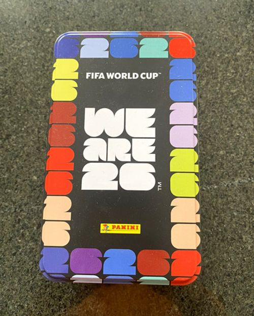 Panini FIFA World Cup 2026 EMPTY Mega tin, UNUSED