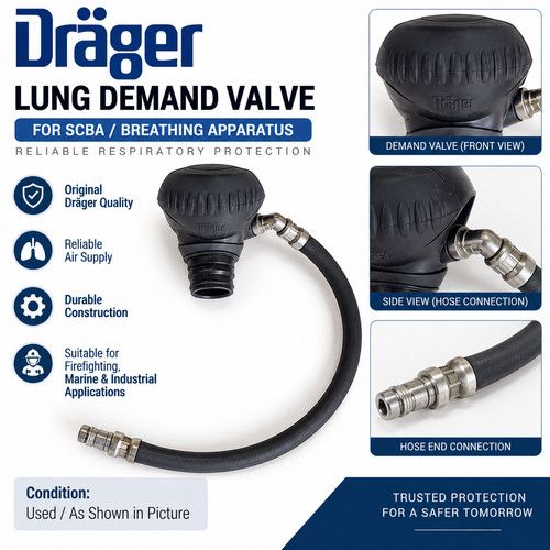 Draeger Drager PLUS LDV Lung Demand Valve SCBA
