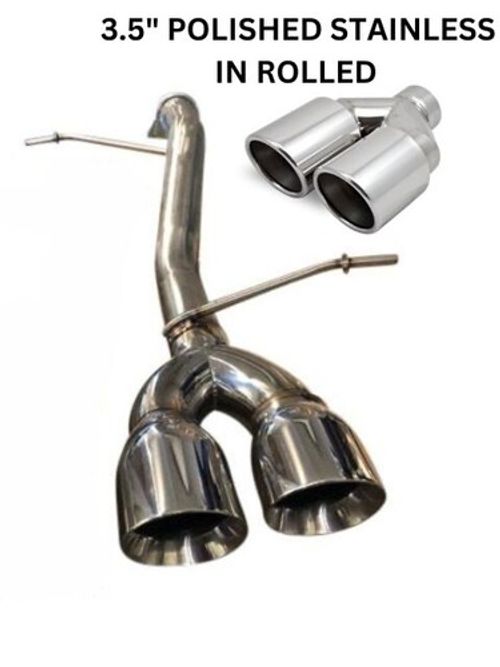 Fiesta ST 180 Sports Exhaust Back Box REAR muffler Delete PIPE DYNAMICS 