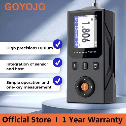GOYOJO Surface Roughness Tester Meter 0.001μm Measuring Instrument Profilometer