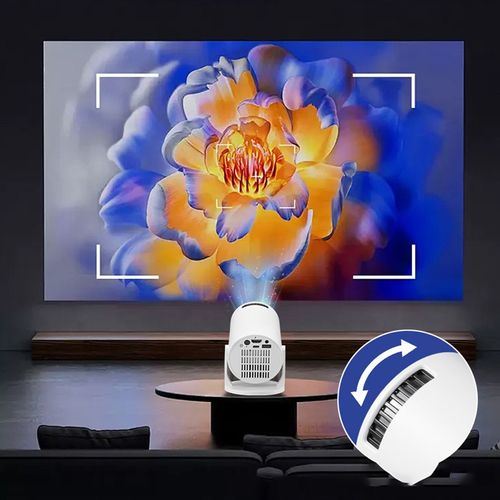 Mini Projector Smart HD Bluetooth 4K 1080P Support Portable Projector Theater UK — image 7