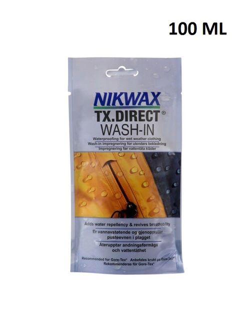 Nikwax TX Direct Wash-In - Waterproofing for wet weather clothing - 3 Sizes — image 2