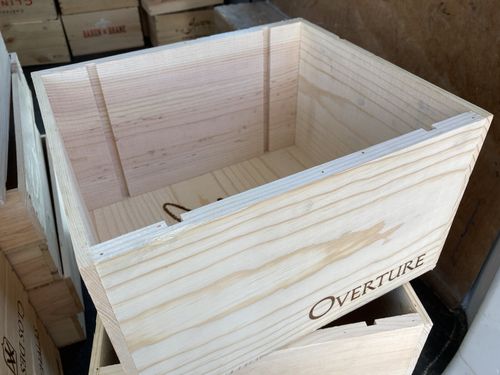 Wooden Wine Box Crate - CLEARANCE BOXES - Hamper, Projects. Storage, Allotments — image 24