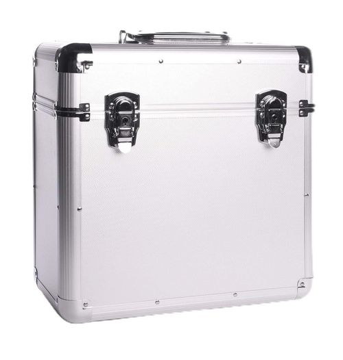 Vinyl Case LP Storage Box 12" Vinyl Storage Heavy Duty Record Case Lockable Box — image 1