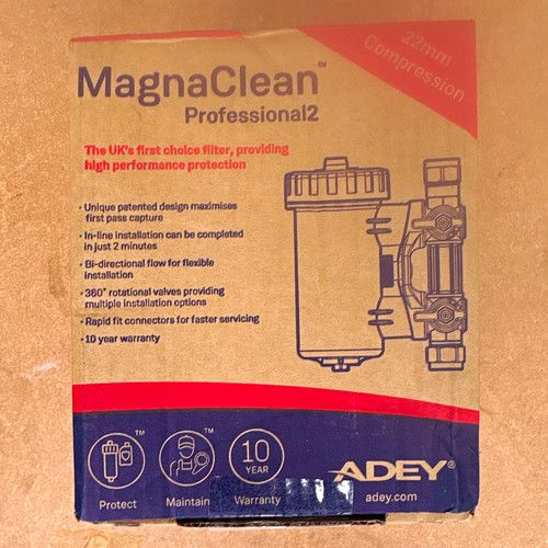 ADEY MagnaClean Professional2 Magnetic Filter 22mm Compression CP1-03-00022