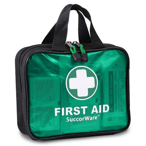 200 Pieces First Aid Kit with Hospital Grade Medical Supplies