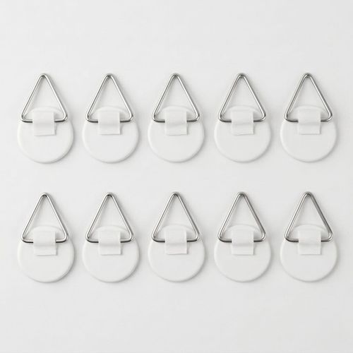 Disc Plate Hanger Picture Hanging Self Adhesive Stick on Invisible Hook 2 Shape — image 1