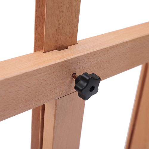 Large Studio Artist Easel Heavy-Duty H-Frame Beech Wood Painting Art Easel Sale — image 9