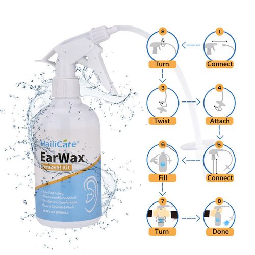 Ear Wax Cleaner Earwax Removal Washing Kit Earwax Cleaning Tool Ear Wash System — image 2