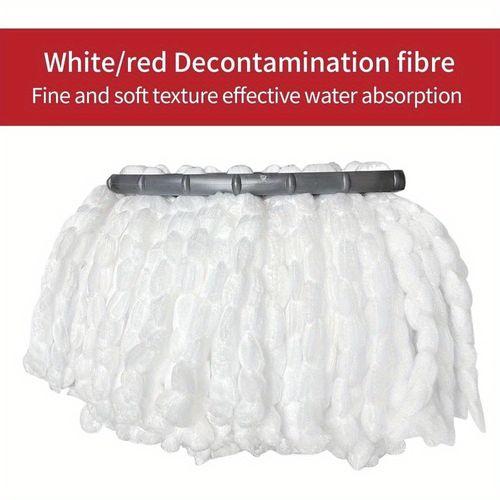 6 Pack Microfiber Spin Mop Heads Refill Kit for O-Cedar EasyWring Base Handle — image 6