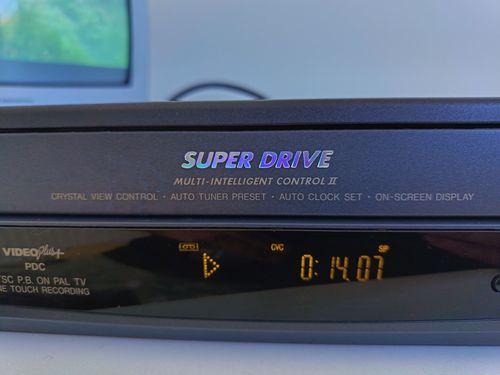 Panasonic NV-SD230B Super Drive VHS Recorder Player With Remote, Fully Working  — image 4