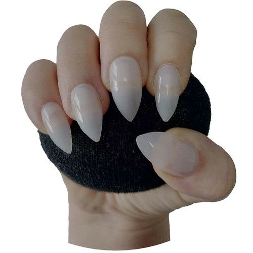 600 False Nails Coffin Square Almond Oval Stiletto Full Cover Nail Tips