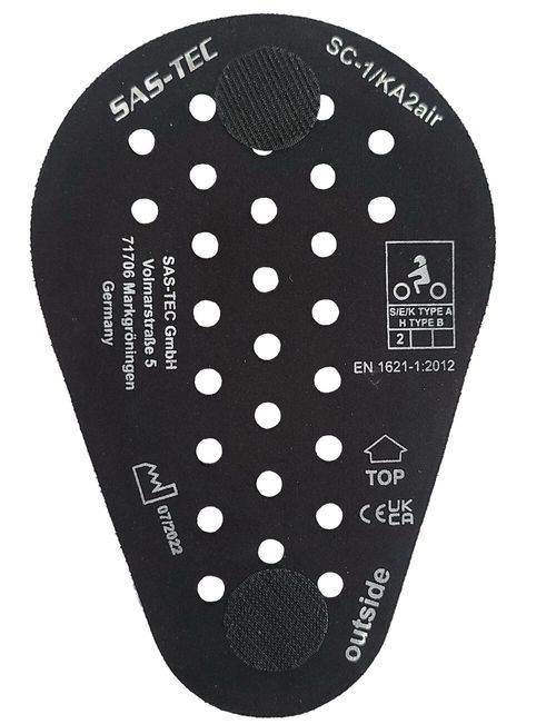 SAS-TEC Phantom Tripleflex Vented Hook Backed CE Level 2 Limb Protection Armour — image 3