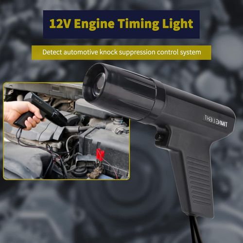 Timing Light Automotive 12V Engine Inductive Ignition Timing Light Gun Tool — image 6