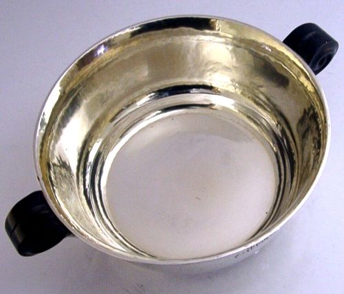 GERMAN ARTS & CRAFTS SOLID SILVER BOWL c1910 ANTIQUE 150g — image 2