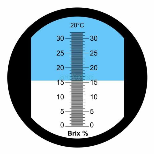 0-32% Brix Refractometer Sugar Concentration Tester For Fruit Vegetables Juice — image 5