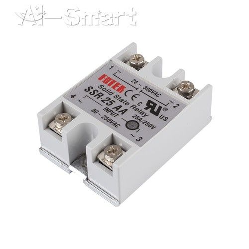 Solid State Relay Alloy Heat Sink SSR-25AA SSR-40DA SSR-60DA 25A/40A/60A 250V