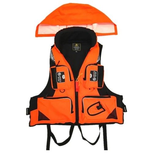 FX L-XXL Professional Life Jacket Vest Fishing Polyester Adult Safety Life Jacke