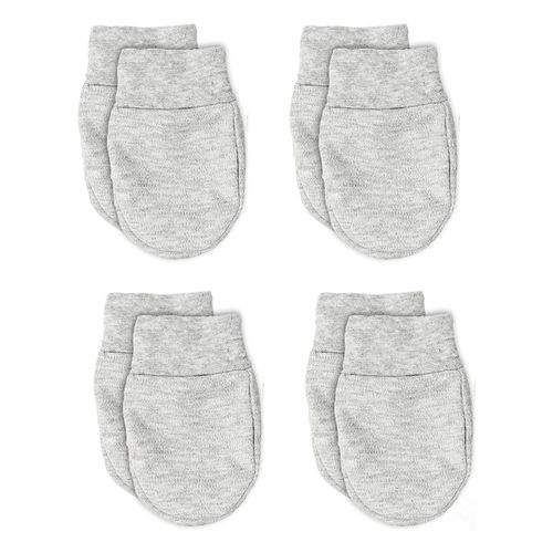 Baby Anti Scratch Mittens Boys Girls Cotton Gloves 0-6 Months Pack 4 — image 1